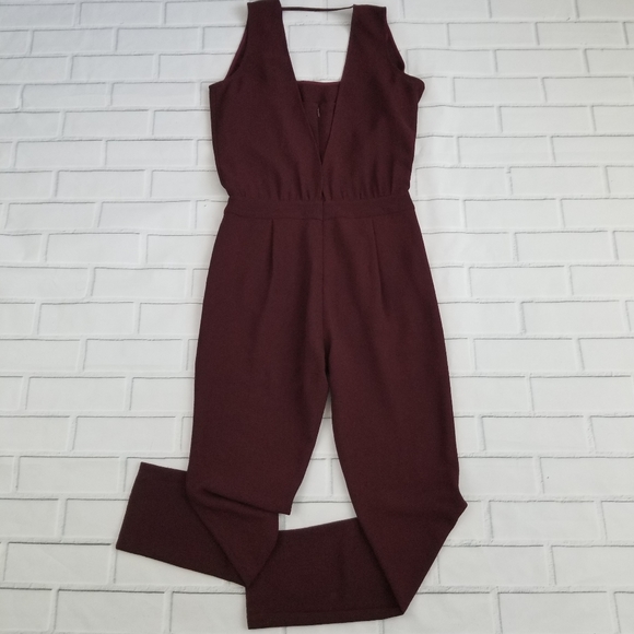 Rebecca Minkoff Maroon Jumpsuit - Picture 5 of 8